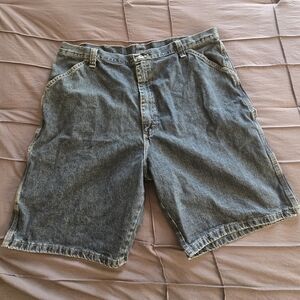 Wrangler Blue Utility Shorts for Men Size 42